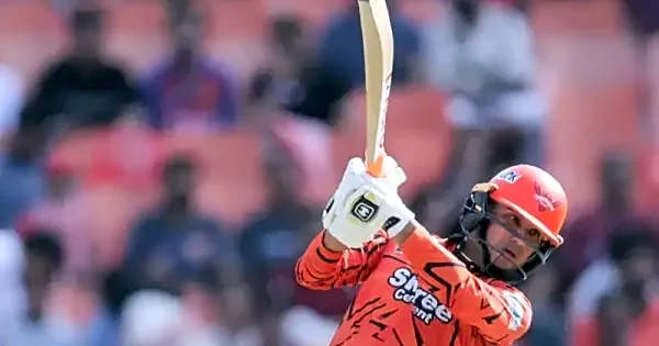 WATCH: Abhishek Sharma slams 15-ball 50 vs CSK in Hyderabad