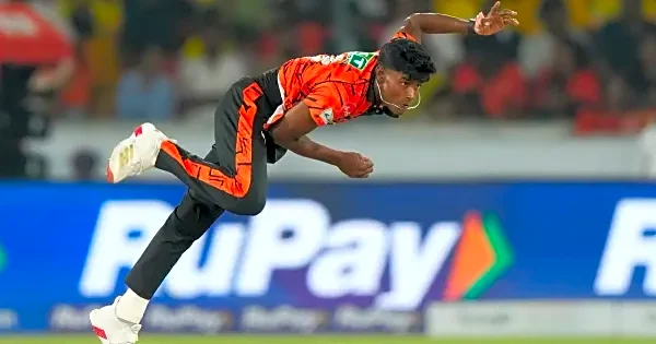 WATCH: Sakib Hussain’s ‘Worst ball of IPL’ helps CSK reach 50