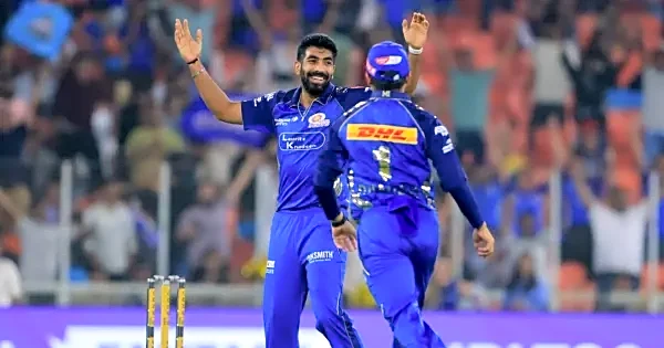 Jasprit Bumrah dismisses Sai Sudharsan in GT vs MI to record first wicket of IPL 2026