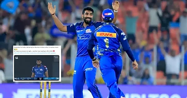 Twitter reacts to MI’s bowling, celebrate Jasprit Bumrah’s comeback in IPL