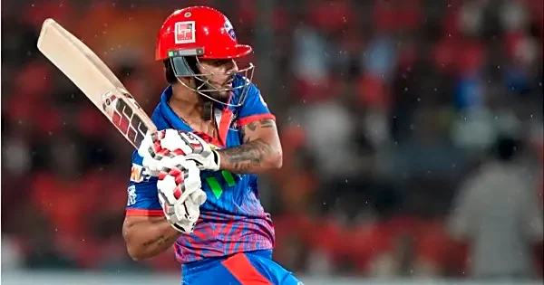 Nitish Rana scores a 57 off 30 in his debut IPL 2026 game for DC