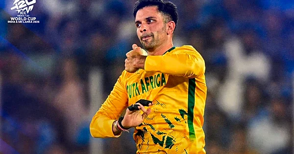 Mumbai Indians name Keshav Maharaj as replacement for injured Mitchell Santner