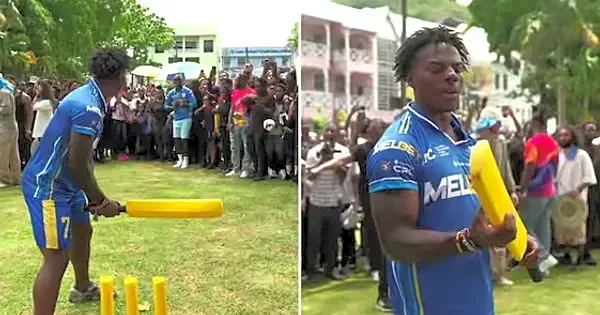 IShowSpeed plays Cricket with Daren Sammy in Saint Lucia; calls Himself ‘Virat Kohli’ in viral video