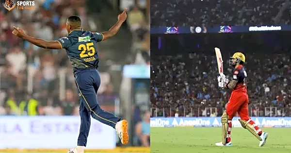 Virat Kohli vs  Kagiso Rabada: 5 Fours in an Over Stuns GT in IPL 2026