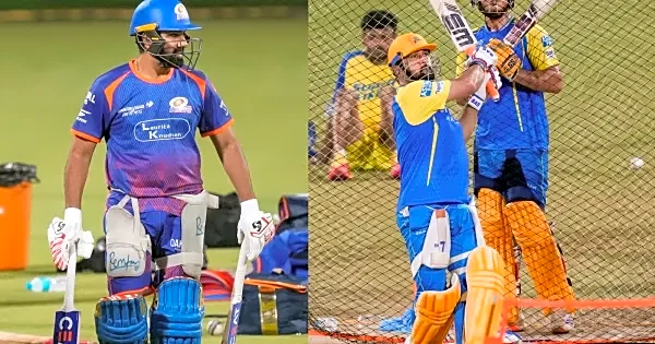 Merko kuch bolne ka tha lekin…. Rohit Sharma’s hilarious warning to Sarfaraz Khan ahead of CSK vs MI goes viral