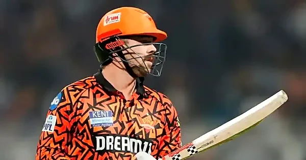 Travis Head’s explosive fifty powers SRH to strong start vs KKR