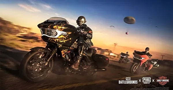 PUBG Mobile 4.4 Update Brings Harley-Davidson Collaboration