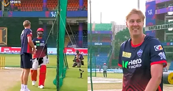 KL Rahul asks ‘tall’ Kyle Jamieson to get back ball stuck in nets; funny video surfaces
