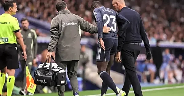 Real Madrid fear worst as Ferland Mendy faces lengthy injury layoff