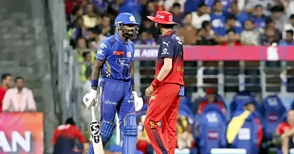 RCB wins thriller last over match in Raipur, eliminates Mumbai Indians from Playoffs 2026 race