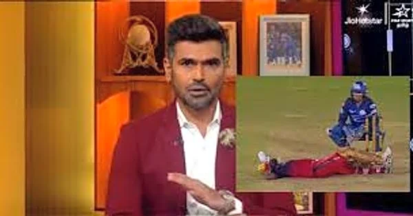 Instead of helping, he should just let him die there: S Badrinath makes insensitive joke about Krunal Pandya’s injury during RCB vs MI clash, faces...