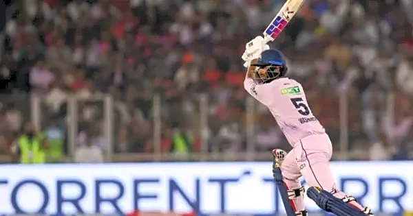 Washington Sundar scores his second fifty of IPL 2026 against Sunrisers Hyderabad,  takes Gujarat Titans to defendable total