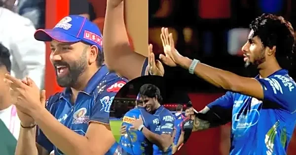 Tilak Varma wins hearts with emotional tribute to Rohit Sharma after MI victory