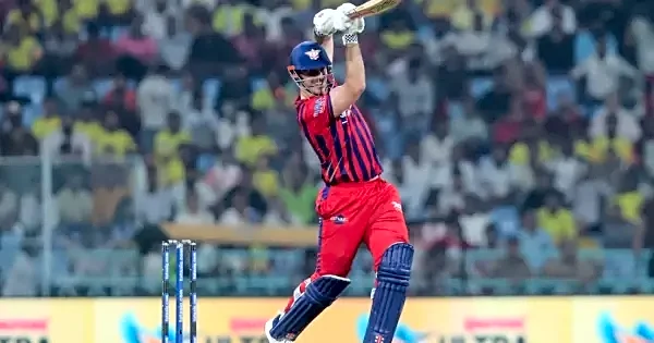Mitchell Marsh goes all guns blazing at Ekana Stadium, scores 28 runs in single over against Chennai Super Kings