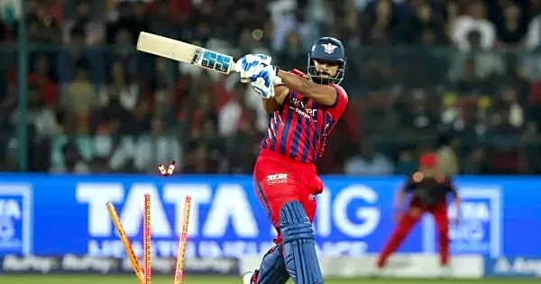 Nicholas Pooran takes LSG to victory, hits 4 consecutive sixes in last over of match unleashing carnage