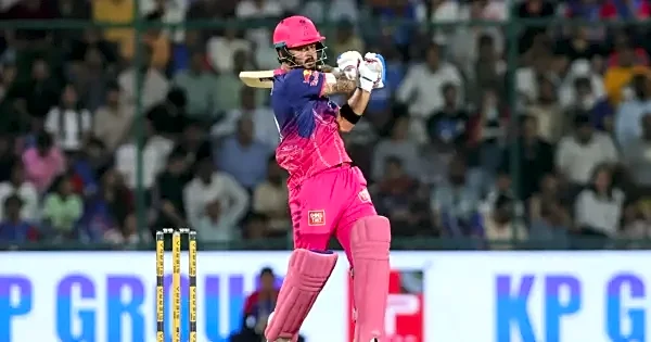 Riyan Parag and Dhruv Jurel score crucial half-centuries but RR suffer late collapse against DC