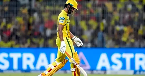 Eco friendly Ruturaj: Netizens on mock CSK skipper Ruturaj Gaikwad for slow innings ask him to accelerate innings