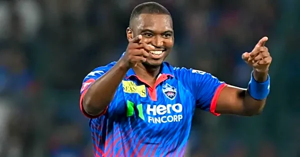 Watch : Lungi Ngidi took a wicket and the IPL DJ instantly played “Lungi Dance” vs Rajasthan Royals