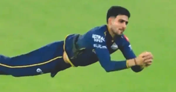 Shubman Gill reacts fieryly after grabbing stunner to send Shivam Dube back to pavilion in GT vs CSK IPL 2026