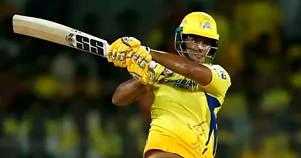 Shivam Dube flexes CSK’s five trophies in front of haters during clash against DC in IPL 2026