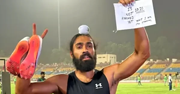 Gurindervir Singh scripts history with record-breaking 10.09s sprint at Federation Cup 2026