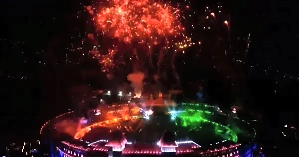 Light and Sound halftime show lit up HPCA stadium mid-innings in Qualifier 1 st
