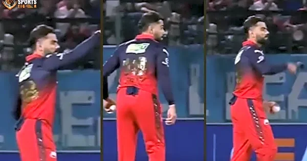 Virat Kohli nearly opens bowling for RCB in hilarious on-field moment at Dharamshala