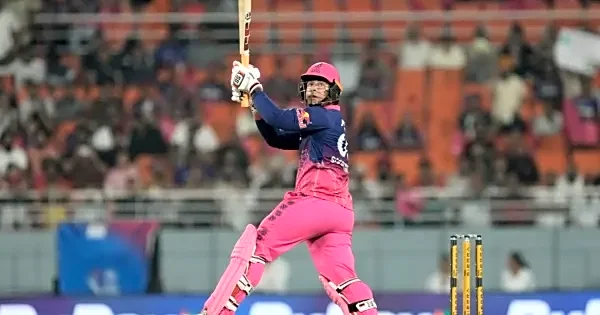 Vaibhav Sooryavanshi breaks Chris Gayle’s 14-year record for most sixes in  single IPL season