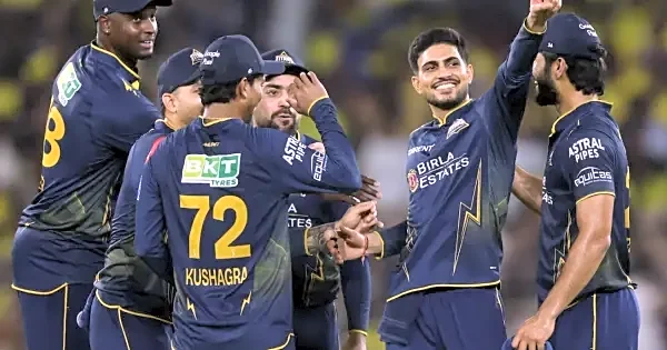 How many times has Gujarat Titans made it to finals of IPL?