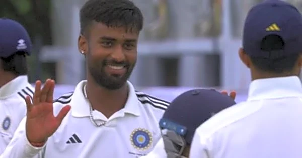 Going to be the backbone of Indian Test bowling- Netizens left impressed as Manav Suthar records 33/6 against Afghanistan to record dream Test debu...