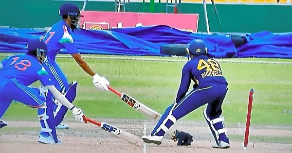 Priyansh Arya and Ruturaj Gaikwad get involved in bizarre run out against Sri Lanka A leading to former’s dismissal