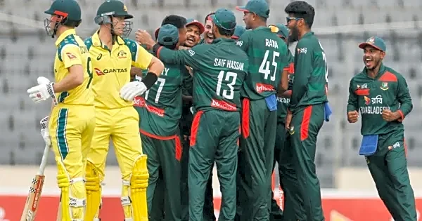 Bangladesh creates history defeating Australia in ODI match after 21 long years