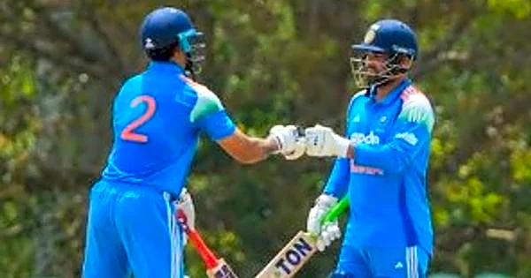 X Reacts as Suryansh Shedge, Vipraj Nigam Rescue India A against Sri Lanka A in Tri Series