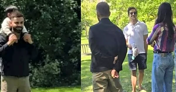 Virat Kohli enjoys quality time with wife Anushka Sharma, son Akaay in UK Ahead of India’s England Tour