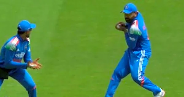 Rohit Sharma grabs two stunning slip catches off Prasidh Krishna to rock Afghanistan in 3rd ODI