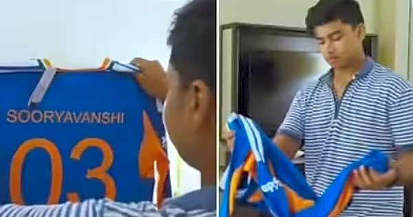 Words are not enough to describe the feeling- Vaibhav Sooryavanshi's emotional admission on receiving India jersey