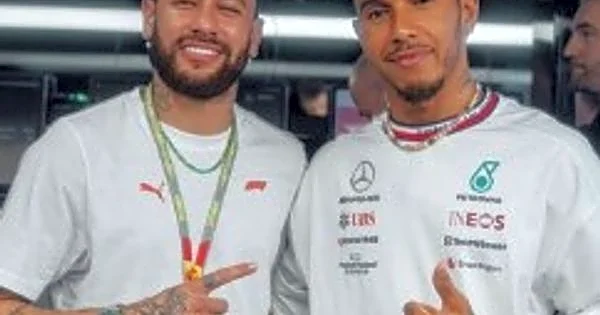 Lewis Hamilton opens up on close friendship with Neymar Jr. after viral social media exchange