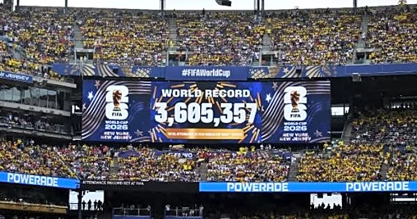 FIFA World Cup 2026 enters record books with historic attendance and goal haul