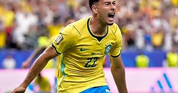 Gabriel Martinelli Scores in Stoppage Time as Brazil Knock Out Japan in Round of 32