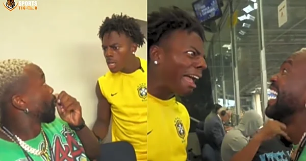 IShowSpeed wakes up Negrete with a hilarious bark during Brazil vs Japan 2026 FIFA World Cup clash; visuals viral