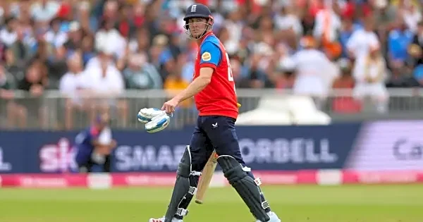 4, 4, 6, 6, 6! Harry Brook smashes 26 runs off Arshdeep Singh in a single over in 2nd T20I