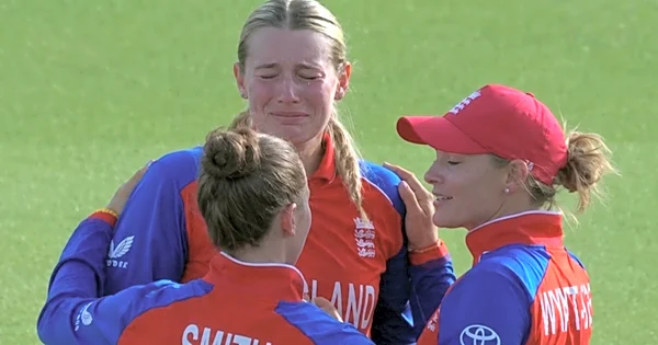 England players break down in tears after Women's T20 World Cup final heartbreak