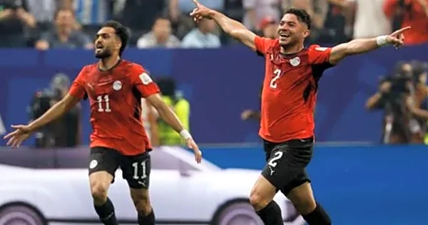 Yasser Ibrahim Scores as Egypt Takes 1-0 Lead Against Argentina in World Cup Round of 16
