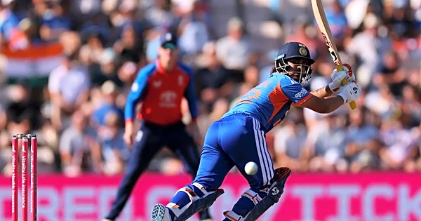 Ishan Kishan hits 11th T20I fifty as India chase mammoth 258 run in 5th England game