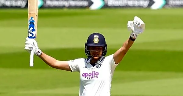 Yastika Bhatia scripts history with maiden Test century at Lord's against England