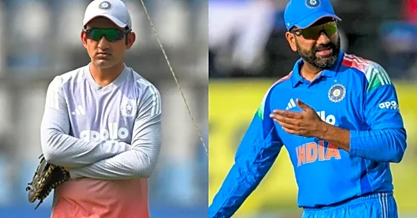 "Locked in, but enjoying the moment": Rohit Sharma, Gautam Gambhir share laugh before Lord's ODI against England