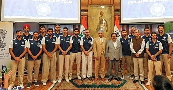 Team India Visits Indian High Commissioner in London Ahead of 3rd ODI vs England