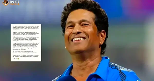 ‘Young India is full of dreams and energy’: Sachin Tendulkar shares heartfelt message amidst student protests