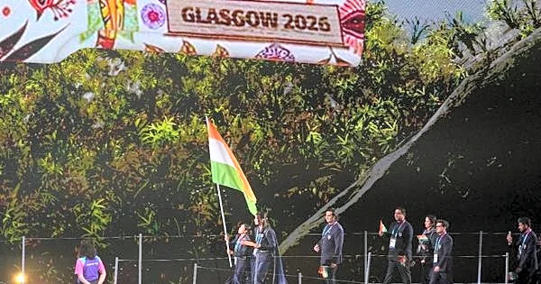 Mirabai Chanu, Lovlina Borgohain lead Indian Contingent at Commonwealth Games 2026 Opening Ceremony