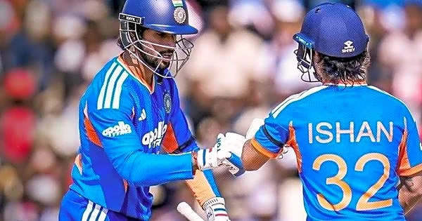 “The Ishan Kishan Show”: X erupts as Ishan Kishan and Tilak Varma silence 'flat-track bully' critics in 2nd Zimbabwe Clash